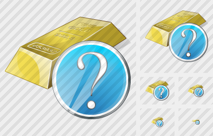 Gold Question Icon