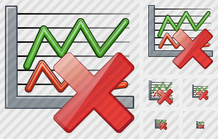 Icone Graph Delete