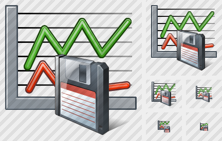 Icone Graph Save