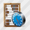 Abacus Clock Icon