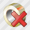 Adhesive Tape Delete Icon