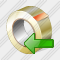 Adhesive Tape Import Icon