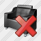 Armchair Delete Icon