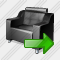 Armchair Export Icon