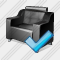 Armchair Ok Icon