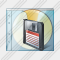 CD Box Save Icon