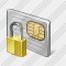 Chip Card Locked Icon