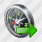 Compass Export Icon