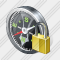 Compass Locked Icon