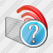 Contactless Chip Card Question Icon