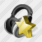 Ear Phone Favorite Icon
