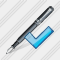 Feather Pen Ok Icon