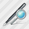 Feather Pen Search Icon