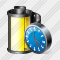 Film Clock Icon