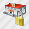 Grocery Shop Locked Icon