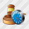 Hammer Clock Icon