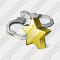 Handcuffs Favorite Icon