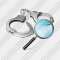 Handcuffs Search 2 Icon