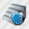 Ladder Clock Icon