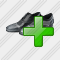 Mans Shoes Add Icon