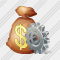 Money Bag Settings Icon