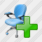 Office Chair Add Icon