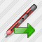 Office Knife Export Icon
