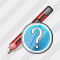 Office Knife Question Icon