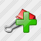 Paper Clip Add Icon