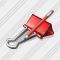 Paper Clip Edit Icon