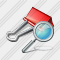 Paper Clip Search Icon