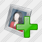 Photo Frame Add Icon