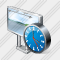 Publicity Board Clock Icon