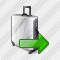 Road Bag Export Icon