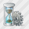 Sand Glass Settings Icon