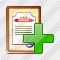 Sertificate Add Icon