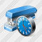 Stapler Clock Icon