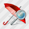 Umbrella Search Icon