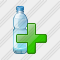 Water Bottle Add Icon