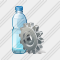 Water Bottle Settings Icon