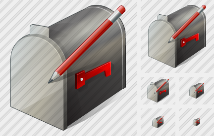 Icone Mail Box Edit