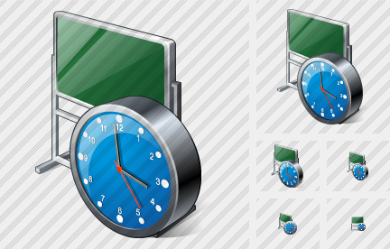 Office Board Clock Icon