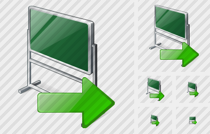 Office Board Export Icon