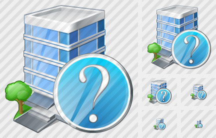 Office Building Question Icon