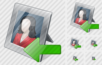 Photo Frame Import Icon