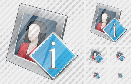 Photo Frame Info Icon