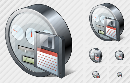 Icone Power Meter Save