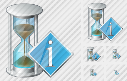 Sand Glass Info Icon