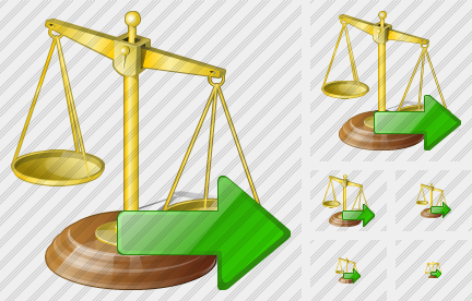Scales Export Icon Scales Export Icon