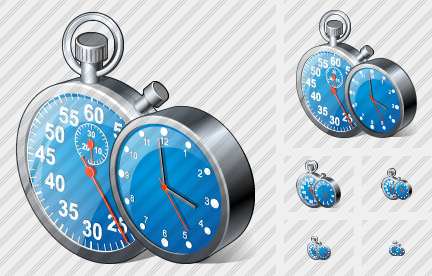 Stop Watch Clock Icon